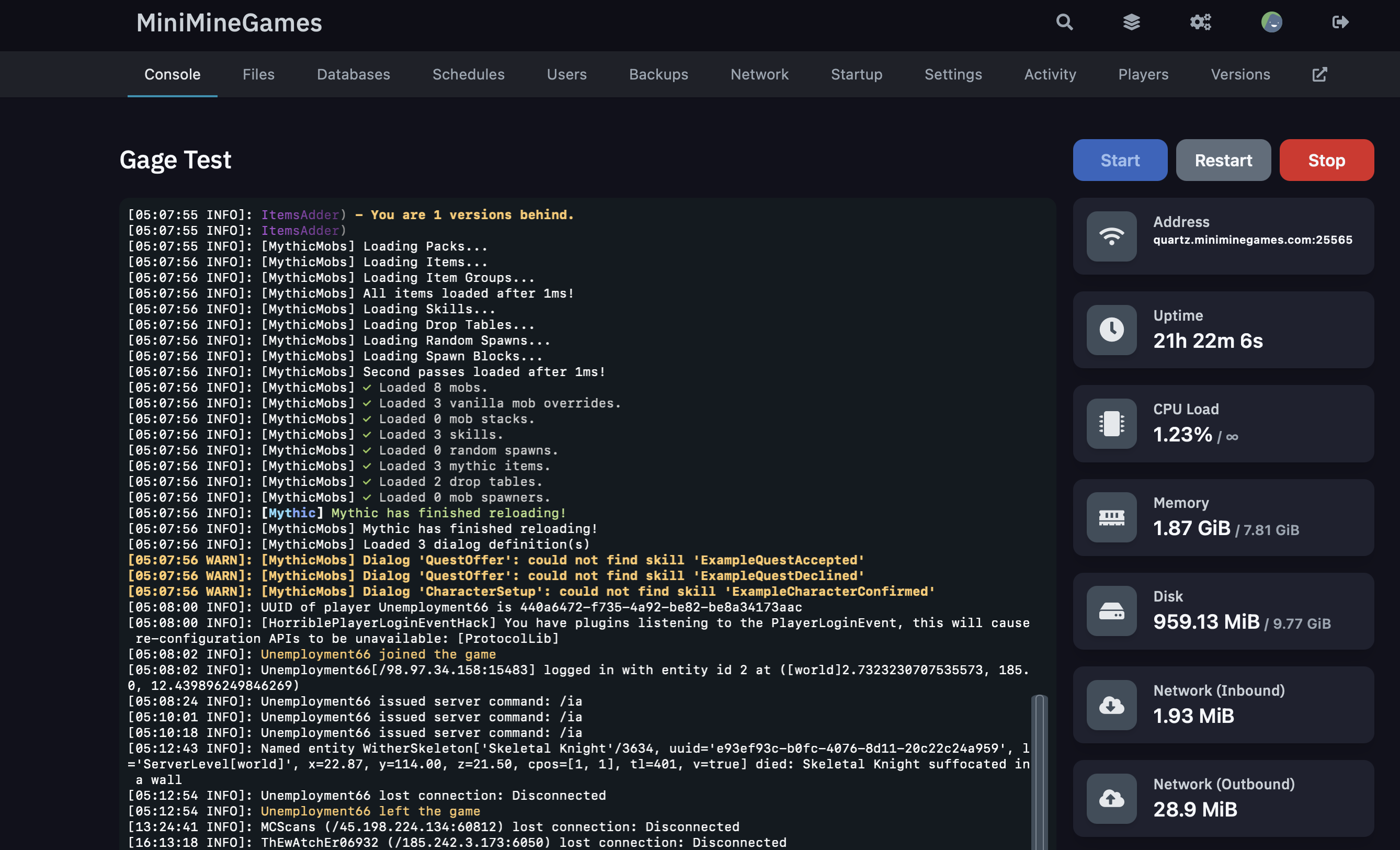 App screenshot